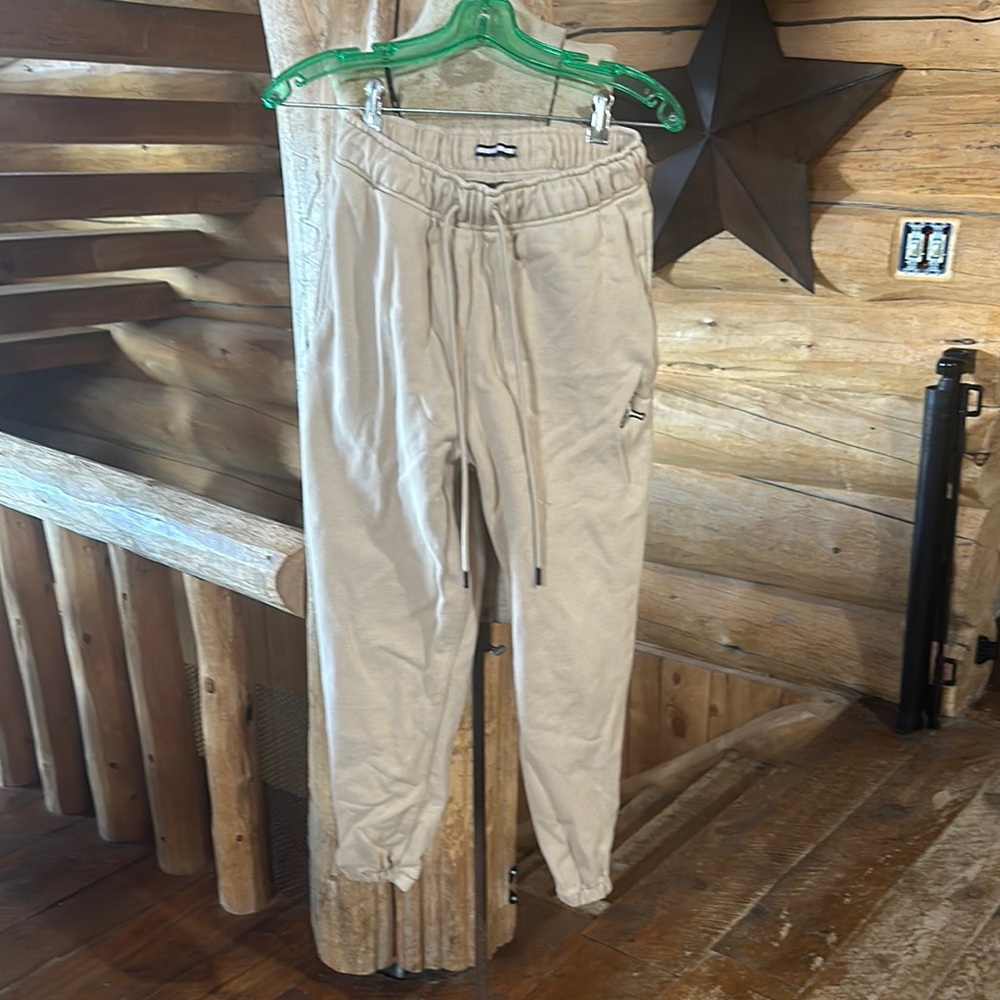 Women's Beige Jogger Pants